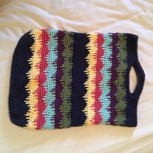 Crochet tote bag